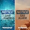 Signmission Gas Alarm OSHA Notice Sign, Plastic, 10in W x 7in L, 2PK OS-2PACK-NS-P-710-L-12985 - alternate 7